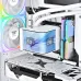 Система водяного охлаждения Thermaltake MAGCurve 360 Ultra Snow ARGB Soc-AM5/AM4/1200/1700/1851 белый 4-pin 32.8-35.1dB Al LCD Ret (CL-W454- PL12SW-A)