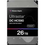 Жесткий диск WD SATA-III 26TB 0F65672 WUH722626ALE6L4 Server Ultrastar DC HC590 4KN (7200rpm) 512Mb 3.5"