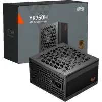 Блок питания PcCooler ATX 750W YK750H 80+ bronze (20+4pin) APFC 135mm fan 6xSATA RTL