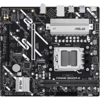 Материнская плата Asus PRIME B840M-K Socket AM5 AMD B840 2xDDR5 mATX AC`97 8ch(7.1) 2.5Gg RAID+HDMI Материнская плата Asus PRIME B840M-K Socket AM5 AMD B840 2xDDR5 mATX AC`97 8ch(7.1) 2.5Gg RAID+HDMI