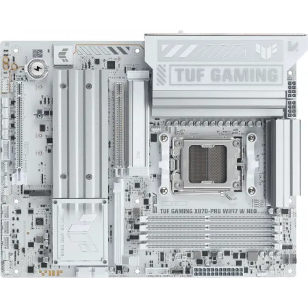 Материнская плата Asus TUF GAMING X870-PRO WIFI7 W NEO Socket AM5 AMD X870 4xDDR5 ATX AC`97 8ch(7.1) 5Gigabit RAID+HDMI Материнская плата Asus TUF GAMING X870-PRO WIFI7 W NEO Socket AM5 AMD X870 4xDDR5 ATX AC`97 8ch(7.1) 5Gigabit RAID+HDMI