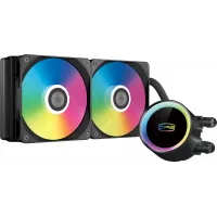 Система водяного охлаждения PcCooler DA240 Max ARGB Soc-AM5/AM4/1200/1700/1851 черный 4-pin 33.8dB Al Ret (DA240 MAX ARGB BK) Система водяного охлаждения PcCooler DA240 Max ARGB Soc-AM5/AM4/1200/1700/1851 черный 4-pin 33.8dB Al Ret (DA240 MAX ARGB BK)