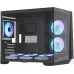 Корпус Formula Crystal Z4M черный без БП mATX 9x120mm 1xUSB3.0 audio bott PSU
