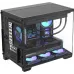 Корпус Formula Crystal Z4M черный без БП mATX 9x120mm 1xUSB3.0 audio bott PSU
