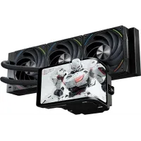 Система водяного охлаждения Thermalright Wonder Vision 360 Turbo ARGB Soc-AM5/AM4/1200/1700/1851 черный 4-pin 44.7dB Al LCD Ret (W-VISION-TURBO-360-BL-ARGB)