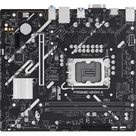 Материнская плата Asus PRIME H810M-K Soc-1851 Intel H810 2xDDR5 mATX AC`97 8ch(7.1) GbLAN RAID+VGA+HDMI Материнская плата Asus PRIME H810M-K Soc-1851 Intel H810 2xDDR5 mATX AC`97 8ch(7.1) GbLAN RAID+VGA+HDMI
