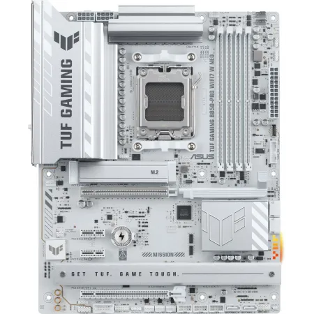 Материнская плата Asus TUF GAMING B850-PRO WIFI7 W NEO Socket AM5 AMD B850 4xDDR5 ATX AC`97 8ch(7.1) 2.5Gg RAID+HDMI+DP Материнская плата Asus TUF GAMING B850-PRO WIFI7 W NEO Socket AM5 AMD B850 4xDDR5 ATX AC`97 8ch(7.1) 2.5Gg RAID+HDMI+DP