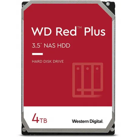 Жесткий диск WD SATA-III 4TB WD40EFZZ NAS Red Plus (5400rpm) 128Mb 3.5" Жесткий диск WD SATA-III 4TB WD40EFZZ NAS Red Plus (5400rpm) 128Mb 3.5"