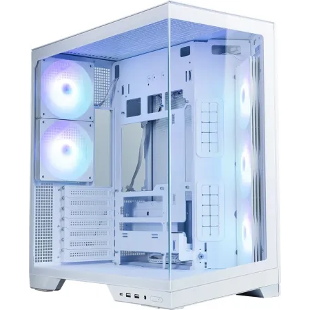 Корпус Zalman D50 белый без БП ATX 6x120mm 4x140mm 2xUSB3.0 audio bott PSU
