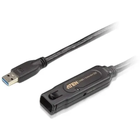 Кабель-удлинитель Aten UE3310-AT-G USB A (m) USB A(f) 10м черный