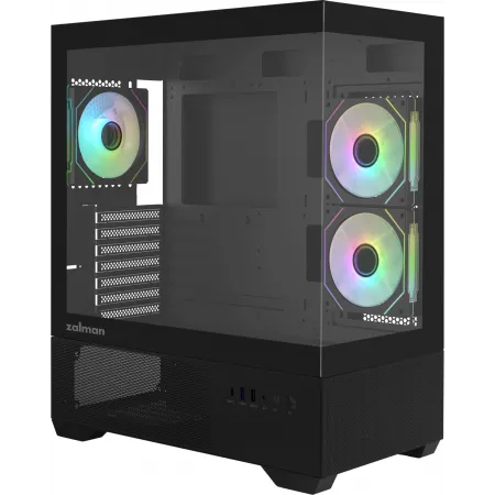 Корпус Zalman Chronix V2 черный без БП ATX 6x120mm 2x140mm 1xUSB2.0 1xUSB3.0 audio bott PSU