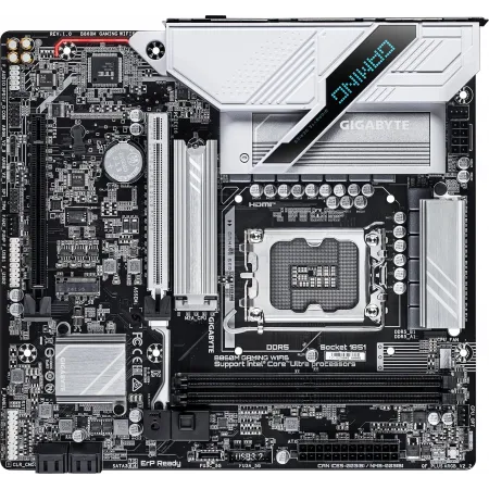 Материнская плата Gigabyte B860M GAMING WIFI6 Soc-1851 Intel B860 2xDDR5 mATX AC`97 8ch(7.1) 2.5Gg RAID+HDMI+DP Материнская плата Gigabyte B860M GAMING WIFI6 Soc-1851 Intel B860 2xDDR5 mATX AC`97 8ch(7.1) 2.5Gg RAID+HDMI+DP