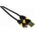 Кабель 2A Smooth connector USB (m)-micro USB (m) 0.75м черный