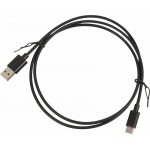 Кабель USB (m)-USB Type-C (m) 1м черный