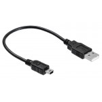 Кабель Buro OTG_MINI 0.2м черный