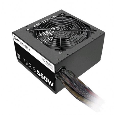 Блок питания Thermaltake ATX 550W TR2 S 80 PLUS WHITE (20+4pin) APFC 120mm fan 5xSATA RTL