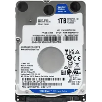 Жесткий диск WD SATA-III 1Tb WD10SPZX Notebook Blue (5400rpm) 128Mb 2.5"