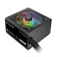 Блок питания Thermaltake ATX 600W Smart RGB 600 80+ (20+4pin) APFC 120mm fan color LED 6xSATA RTL Блок питания Thermaltake ATX 600W Smart RGB 600 80+ (20+4pin) APFC 120mm fan color LED 6xSATA RTL