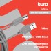 Кабель Buro USB A(m) USB B(m) 1.8м (BHP RET USB_BM18) серый (блистер)