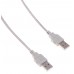 Кабель Buro USB A(m) USB A(m) 1.8м (BHP RET USB_AM18) серый (блистер)