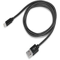 Кабель Buro BHP RET LGHT-B-BR USB (m)-Lightning (m) 1м черный
