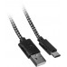 Кабель Buro Braided BHP RET TYPEC1 USB (m)-USB Type-C (m) 1м