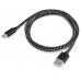 Кабель Buro Braided BHP RET TYPEC1 USB (m)-USB Type-C (m) 1м