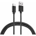 Кабель Buro Braided BHP RET TYPEC1 USB (m)-USB Type-C (m) 1м