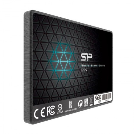 Накопитель SSD Silicon Power SATA-III 960GB SP960GBSS3S55S25 Slim S55 2.5"