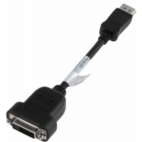 Переходник HP DisplayPort (m) DVI-D (f) 0.19м (FH973AA) черный