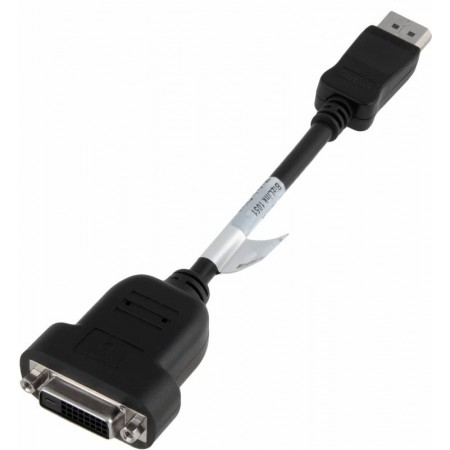 Переходник HP DisplayPort (m) DVI-D (f) 0.19м (FH973AA) черный