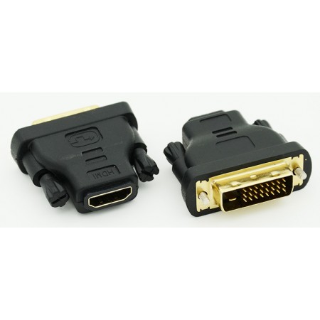 Переходник HDMI (f) DVI-D (m) (ADAPTER DVI-HDMI)