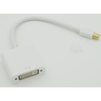 Переходник miniDisplayPort (m) DVI (f) белый