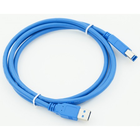 Кабель USB 3.0 A(m) USB 3.0 B (m) 1.5м синий