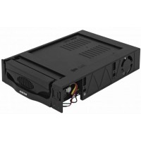 Сменный бокс для HDD AgeStar MR3-SATA(SW)-1F SATA II пластик черный 3.5"