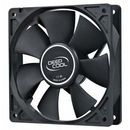 Вентилятор для корпуса Deepcool XFan 120 120х120x25 черный 3-pin 4-pin (Molex) 24дБ (DP-FDC-XF120) Ret