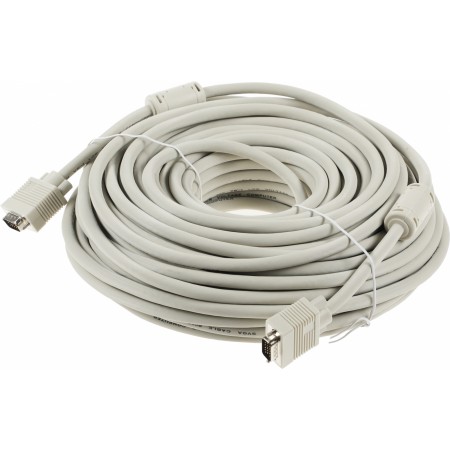 Кабель DB15 (m) DB15 (m) 30м (CABLE30) феррит.кольца белый