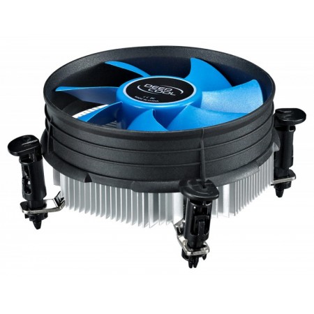 Устройство охлаждения(кулер) Deepcool THETA 9 PWM Soc-1151/1200 черный/синий 4-pin 18-45dB Al 95W 269gr Ret (DP-ICAP-T9P)