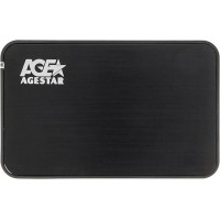 Внешний корпус для HDD/SSD AgeStar 3UB2A8-6G SATA III пластик/алюминий черный 2.5" Внешний корпус для HDD/SSD AgeStar 3UB2A8-6G SATA III пластик/алюминий черный 2.5"