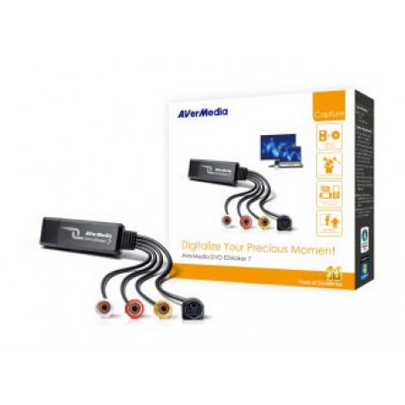 Карта видеозахвата Avermedia DVD EZMaker 7 C039 внешний USB/S-video x1