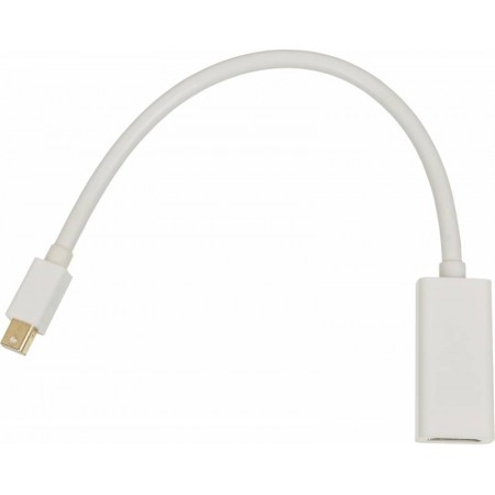 Переходник miniDisplayPort (m) HDMI (f) 0.2м белый