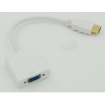 Переходник HDMI (m) VGA (f) 0.1м белый