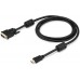 Кабель Buro HDMI (m) DVI-D (m) 3м (HDMI-19M-DVI-D-3M) феррит.кольца