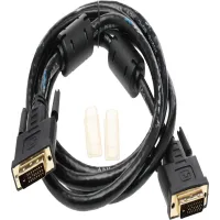 Кабель Buro DVI-D (m) DVI-D (m) 1.8м феррит.кольца