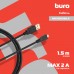 Кабель Buro MICROUSB2.0 USB (m)-micro USB (m) 1.5м черный