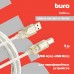 Кабель Buro USB2.0-AM/BM-3-TRANS USB A(m) USB B(m) 3м прозрачный