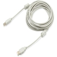 Кабель Buro USB A(m) USB B(m) 5м (USB2.0-AM/BM-5M-MG) феррит.кольца Кабель Buro USB A(m) USB B(m) 5м (USB2.0-AM/BM-5M-MG) феррит.кольца