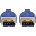 Кабель Hama H-39676 USB A(m) USB A(m) 1.8м (00039676)