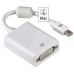 Адаптер Hama miniDisplayPort (m) DVI-D (f) 0.1м (00053248) феррит.кольца