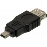 Переходник Ningbo mini USB B (m) USB A(f)